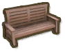 Hard Wood Bench