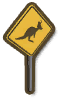 Jackaroo Crossing Sign