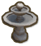 Small Cement Fountain