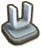 U Letter Statue