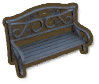 Wrought Iron Bench